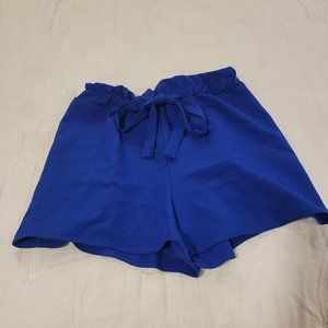 Paperbag waist shorts
